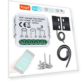 Garage Door Opener Controller — Smart Home Hubs & Controllers, Tuya