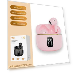 Macaron TWS True Wireless Stereo Earbuds — In-Ear Headphones, AI Supermarket