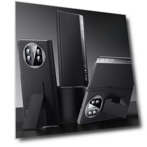 Phone Case Folding Smart Window Stand — Phone Accessories, Huawei