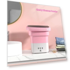 Portable Foldable Mini Washing Machine — Compact Washing Solutions, XK&CC