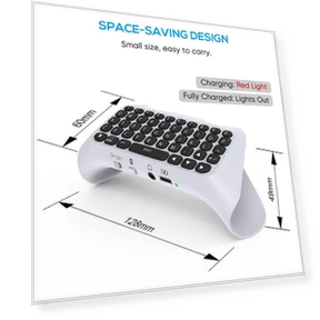 Portable Wireless Bluetooth Keyboard for PS5 — Keyboards, DERAM ONE