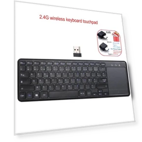 Portable Wireless Keyboard with Touch Panel — Keyboards, HZ-C