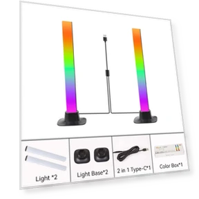 RGB Smart LED Light Bar — Light Bars, Canmeijia