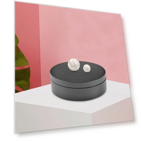 Rotating Turntable with Automatic Plate, Silent Mirror — Turntables, Hobbies