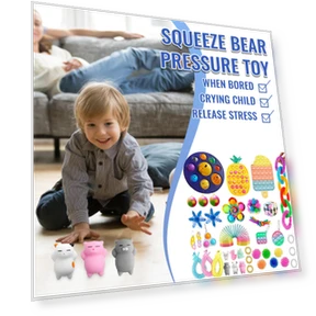 Sensory Toys Pack — Blocks, Adore soldier