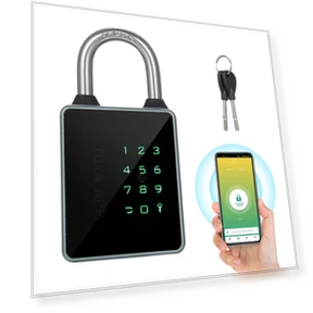 Smart Lock with Keypad — Padlocks & Hasps, Meterk
