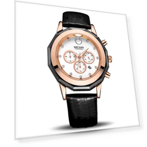Smart Quartz Chronograph Watch — Women's Wrist Watches, MEGIR