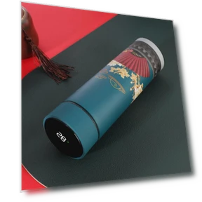 Smart Thermos in Chinese Style — Travel Drinkware, WTEMPO