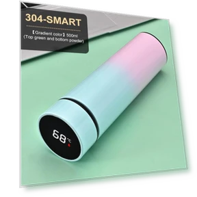 Smart Thermos with Temperature Display — Travel Drinkware, JMN E-commerce
