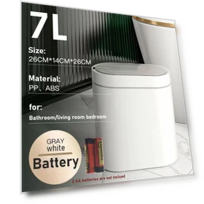 Smart Trash Can — Kitchen Cans, QIANBAIDI