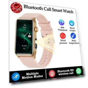 Smart Watch Women Temperature Monitoring Bluetooth Call Heart Rate Monitor — Smartwatches, PRISMA