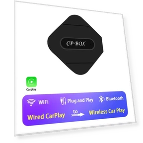 Wireless CarPlay Android Auto Adapter — Stereo Receivers, zhishangyoupin