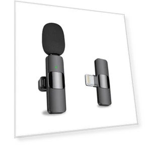 Wireless Lavalier Smartphone Microphone — Audio Capture Devices, HAYAO