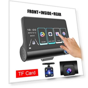 3-Channel Dash Cam — Dashboard Cameras, Car Care Products
