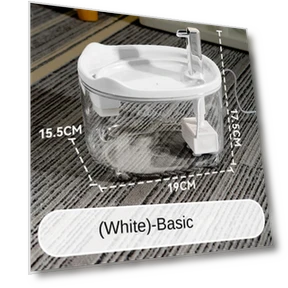 Automatic Pet Water Fountain with Light — Fountains, Pet Zooo