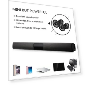 Bluetooth Soundbar with Speaker for TV — Sound Bars, Smart Mouse