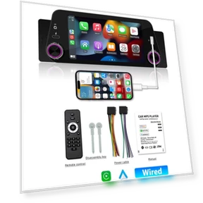Car Multimedia Player with Carplay and Android Auto — Stereo Receivers, Reakosound