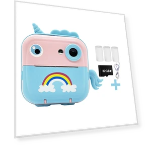 Instant Print Kids Camera — Portable Printers, KGG Kids Smart Watch