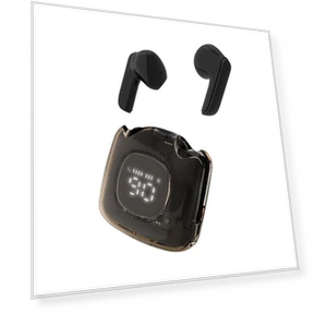 Magnetic Bluetooth Earbuds with Digital Display — In-Ear Headphones, Junmaocun