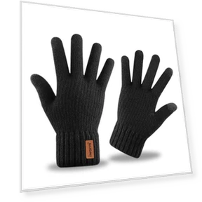 Men's Winter Knitted Touchscreen Gloves — Gloves & Mittens, Zoeneed