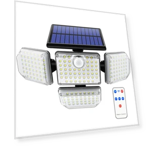 Outdoor Solar Wall Light — Outdoor Security & Flood Lighting, Smart Mouse