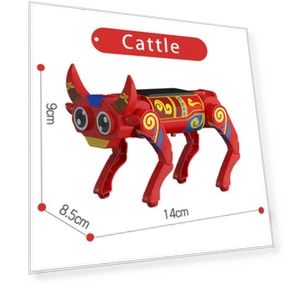 Quadruped Bionic Smart Robot Toy — Solar Power, Fangokv