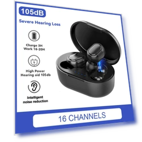 Rechargeable Hearing Aid — Hearing Amplifiers, Laiwen
