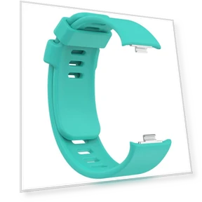 Silicone Watch Strap with Screen Protector and Protective Case — Fitness Bands, Xiaomi