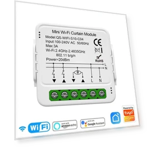 Smart Curtain Switch Module — Smart Home Hubs & Controllers, Photography