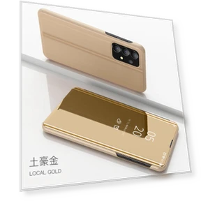 Smart Mirror Flip Phone Case — Screen Protectors, case-A1