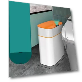 Smart Touch Sensor Trash Can — Kitchen Cans, SDS003
