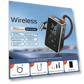 Smart Touch Wireless Air Pump — Tire Inflation Solutions, Carsun