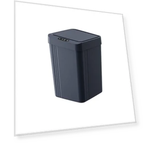 Smart Touchless Trash Can with Lid — Kitchen Cans, Amusedly