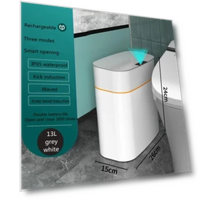 Smart Trash Bin — Waste Management Solutions, boho berry