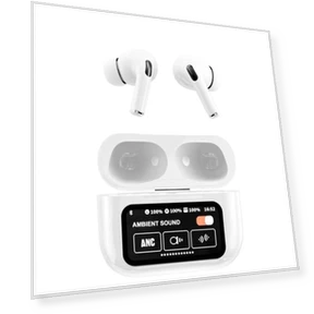 Touchscreen ANC Wireless Earbuds — In-Ear Headphones, ZJM Mall