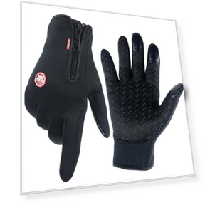 Unisex Touchscreen Winter Thermal Gloves — Gloves & Mittens, Yoghurt
