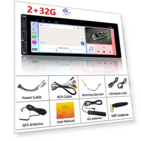 Universal 1 Din 4G Android Car Radio Multimedia Player — Stereo Receivers, Reakosound