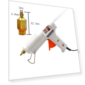 150W Smart Adjustable Temperature Glue Gun — Glue Guns, Charging set