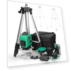 16-Line Laser Level with Touch Screen — Alignment & Leveling Lasers, Meterk