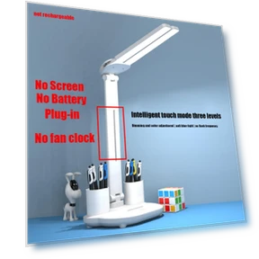 2-in-1 LED Desk Lamp with Fan — Desk Lamps, Binchi Lighting Appliances