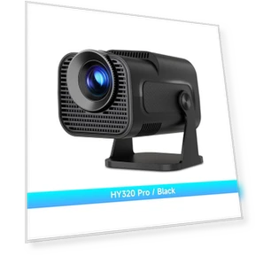 4K WiFi HD Android Smart Home Theater Portable Mini Projector — Home Theater Projectors, happy8