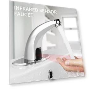 Automatic Infrared Touchless Faucet — Hands-Free Faucets, The Romantics