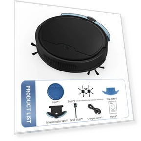Automatic Remote Control Vacuum Cleaner — Built-In Vacuum Systems, Dongfang HOME A