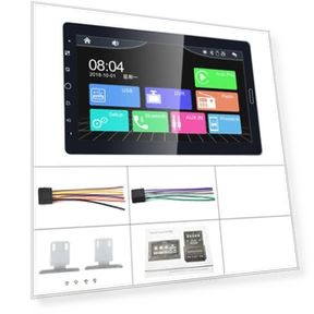 Car Multimedia Receiver with Touchscreen — Stereo Receivers, HOME-Auto-001