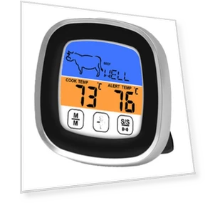 Cooking Screen with Temperature Thermometer — Grill Thermometers, Deyishenghuo
