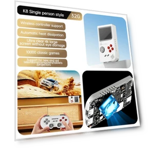 Gaming Console with Built-in 30,000 Classic Games — GEM Box Gaming, GLOBUS