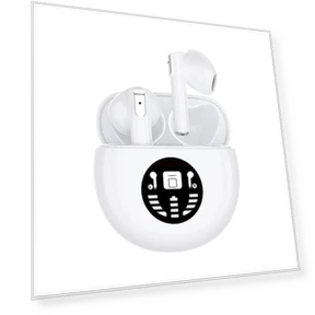 High-Power Bluetooth Earbuds — In-Ear Headphones, QUEED
