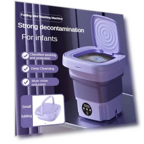 Mini Foldable Washing Machine — Compact Washing Solutions, Sea Global
