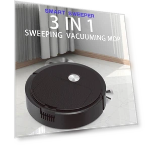 Mini Sweeping Machine 3-in-1 — Smart Cleaning Robots, RW-electronic