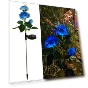 Outdoor Solar Light with 3 LEDs — Garden Illumination, Smart Mouse
